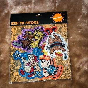 90s Nickelodeon Cartoons Iron On Patches